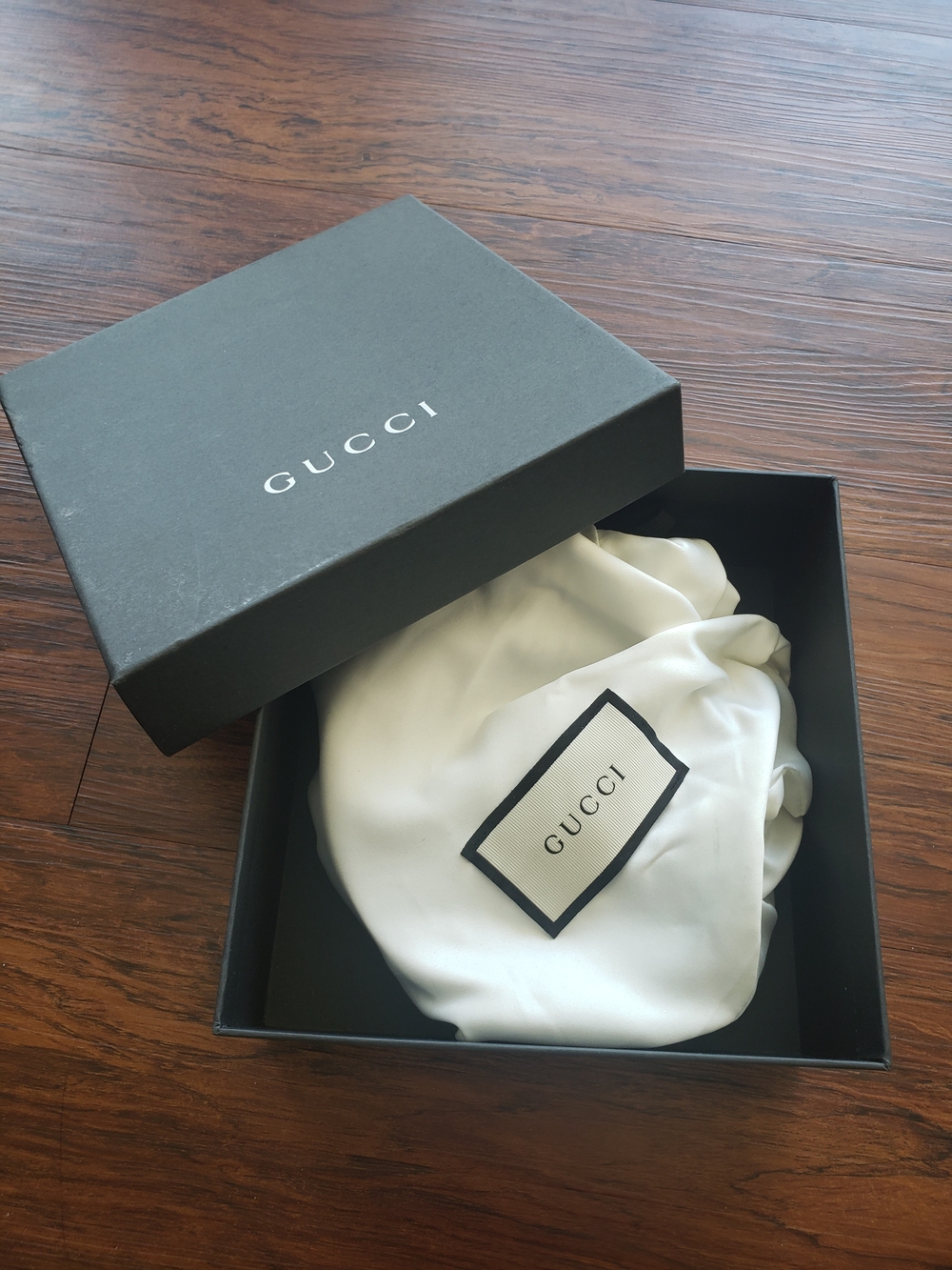 Gucci Light Blue Black Reversible Leather Belt Size 36in Gold Double G Buckle - Picture 4 of 5